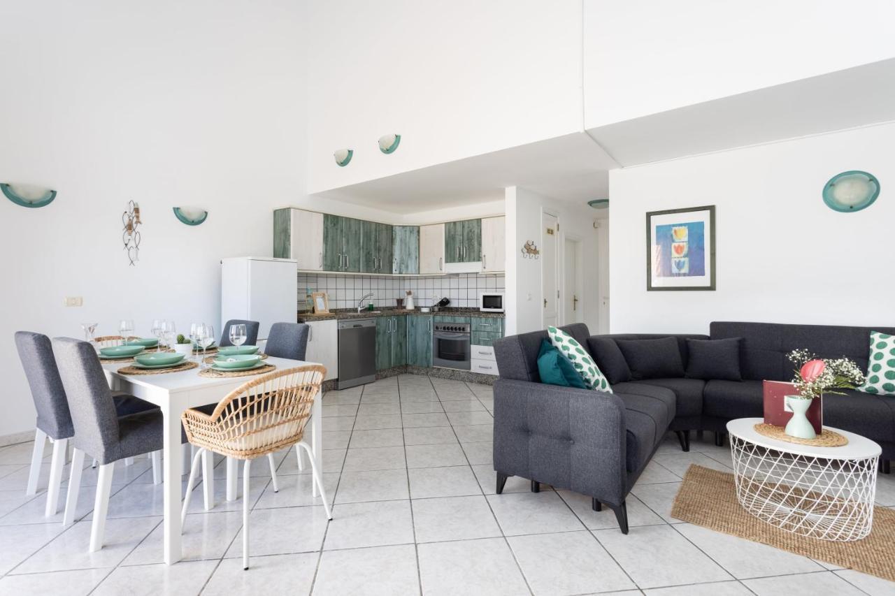 Casa Naranja - Heated Pool - Bbq - Terrace - Free Wifi - Child & Pet-Friendly - 3 Bedrooms - 6 People Poris de Abona Esterno foto