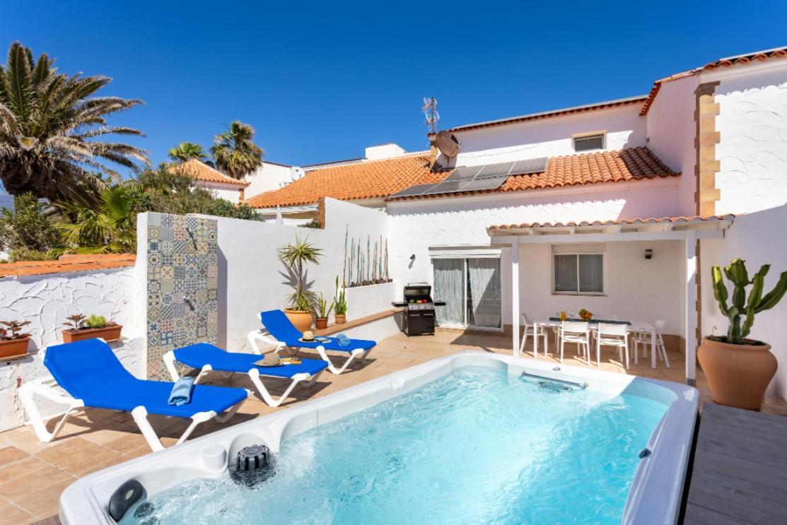 Casa Naranja - Heated Pool - Bbq - Terrace - Free Wifi - Child & Pet-Friendly - 3 Bedrooms - 6 People Poris de Abona Esterno foto