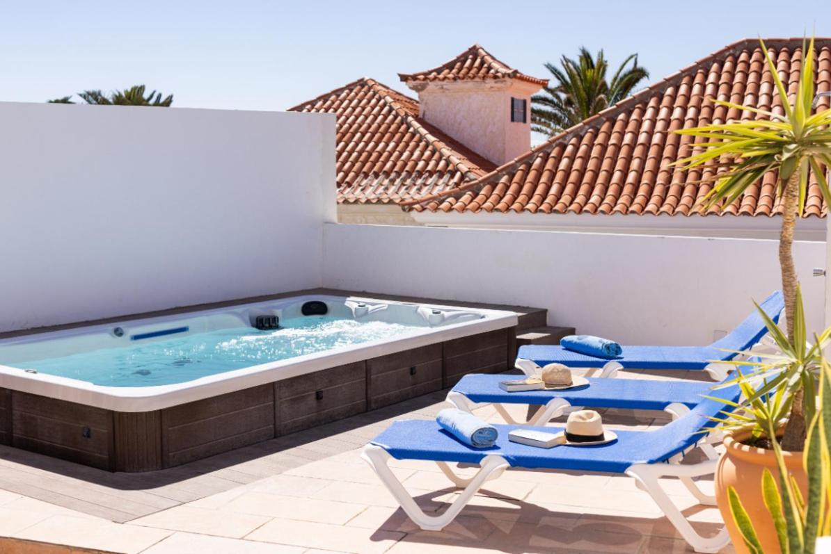 Casa Naranja - Heated Pool - Bbq - Terrace - Free Wifi - Child & Pet-Friendly - 3 Bedrooms - 6 People Poris de Abona Esterno foto