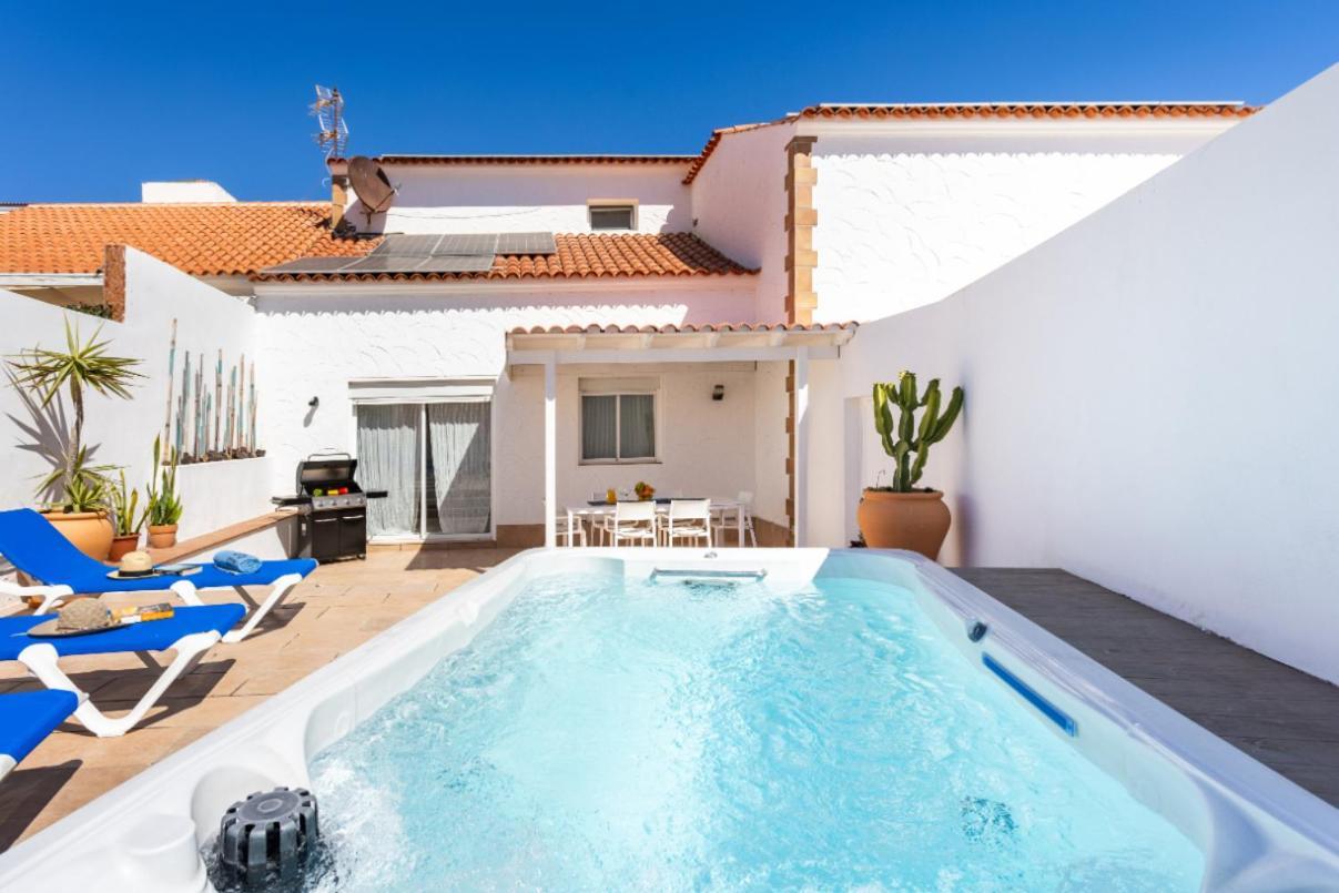 Casa Naranja - Heated Pool - Bbq - Terrace - Free Wifi - Child & Pet-Friendly - 3 Bedrooms - 6 People Poris de Abona Esterno foto
